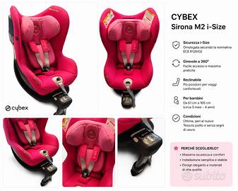 Cybex Sirona M2 i-Size con base ISOFIX – Ottime co