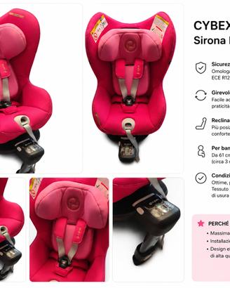 Cybex Sirona M2 i-Size con base ISOFIX – Ottime co