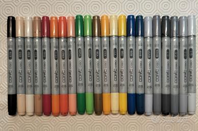 Copic Ciao markers. 