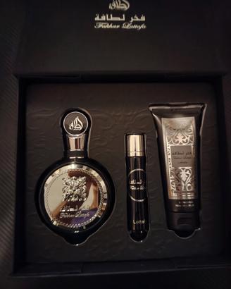 Cofanetto Lattafa Fakhar Black EdP 100ml 