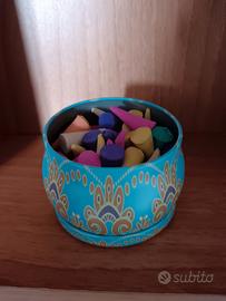 incenso in coni con scatola