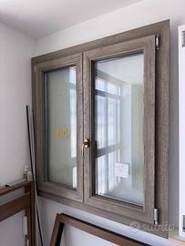 Finestra pvc effetto legno