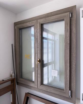 Finestra pvc effetto legno