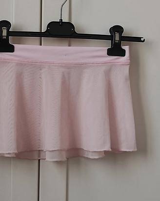 Gonnellino rosa danza classica bambina