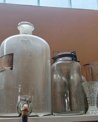 Blocco contenitori vetro e vasi