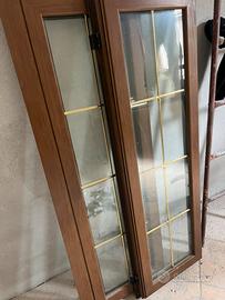 Infissi inglesina color legno