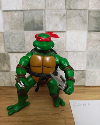 action figure ninja turtles Raffaello 2002