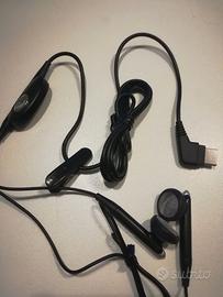 Auricolare + cavo alimentatore Samsung vintage