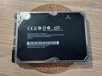 HDD Hitachi Apple Originale 250GB 5400rpm Nero