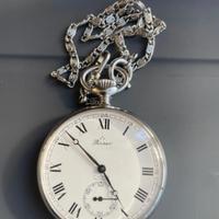 Orologio da tasca Perseo antico con catena | Mecca