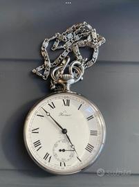 Orologio da tasca Perseo antico con catena | Mecca