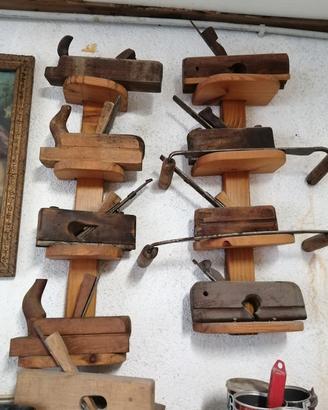 Pialle a mano per legno Epoca Collezione