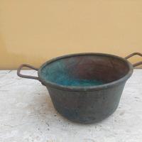 paiolo antico in rame