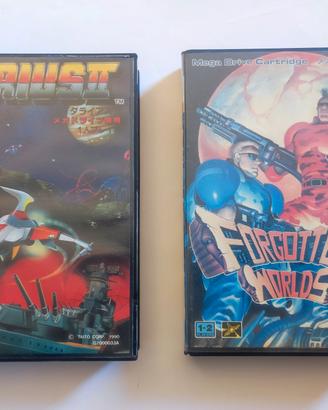 Darius II e Forgotten Worlds Sega MD ©1989/90