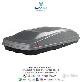 BOX BAULE PORTATUTTO SPARK 480 ECO COLORE SILVER M