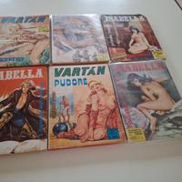 blocco fumetti per adulti vartan e isabella