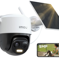 5MP Telecamera WiFi Esterno Senza Fili con Pannell