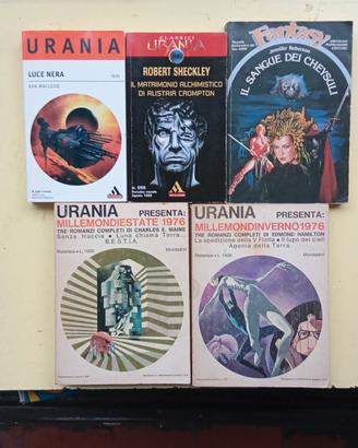 Fantascienza, 227 URANIA a 50-70 cent. l'uno