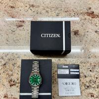 Citizen tsuyosa 40mm Verde Nuovo garanzia 5 anni