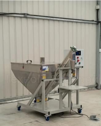 Dosatore per materiali polverosi inox