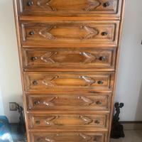 Cassettiera in noce