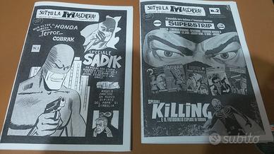 fanzine fumetto nero diabolik killing sadik cobrak