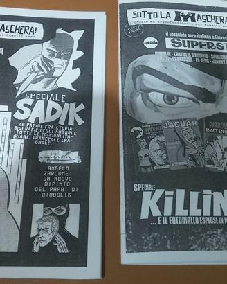 fanzine fumetto nero diabolik killing sadik cobrak