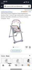 Seggiolone Chicco Polly Magic Relax