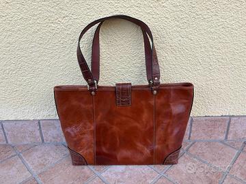 Borsa vintage di cuoio El Campero