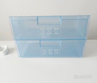 2 cassetti  congelatore per frigorifero bosch