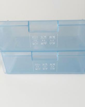 2 cassetti  congelatore per frigorifero bosch