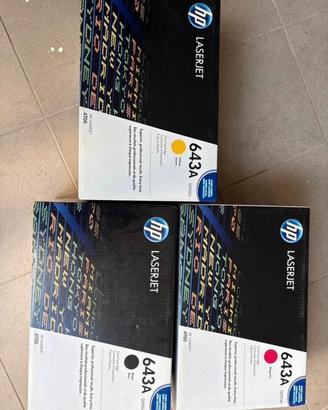 7 Toner originali HP (Nero,Giallo,Magenta,Azzurro)