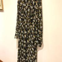 ABITO  LUNGO FANTASIA NERO,GRIGIO,BEIGE