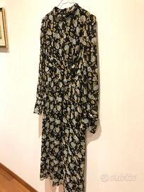 ABITO  LUNGO FANTASIA NERO,GRIGIO,BEIGE