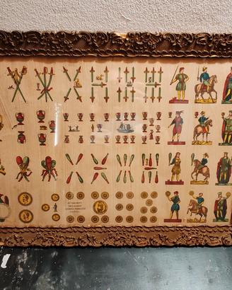 quadro carte da giuoco Pignalosa