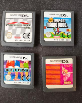 Super Mario bros+ kart+ meteos+16giochi per DS