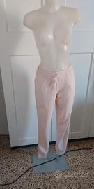 Pantaloni tuta Adidas rosa pastello - Taglia XS