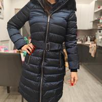 Piumino Burberry lungo con cintura tg S - NUOVO