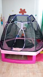 Saltasalta bambini trampolino