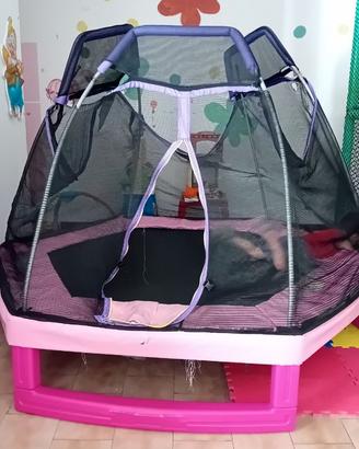 Saltasalta bambini trampolino