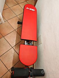 Panca inclinabile + Leg extension/leg curl
