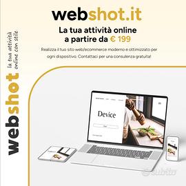 Sviluppatore Web, Siti Web, E-commerce, App, CRM