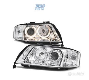 FARI XENON AUDI A6 4B 01-04 FONDO CROMATO