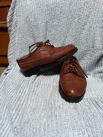 Scarpe Donna Inglesine 35 Vera Pelle