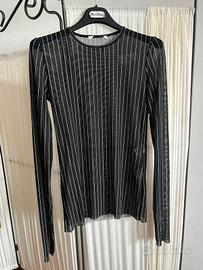 Sportmax top con stampa gessata