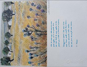 litografia FIRMATA e NUMERATA DA Michele Cascella 