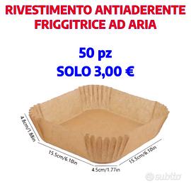 Rivestimenti Antiaderenti Friggitrice Aria 50 pz