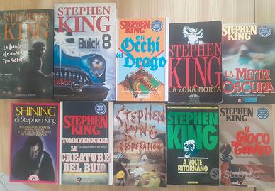 11 libri in lotto di Stephen King