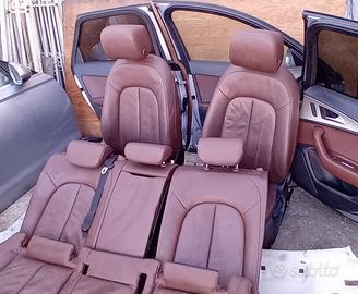 Interni in pelle Audi A6 C7 Avant