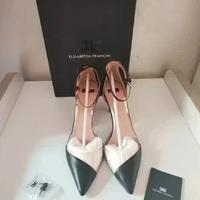 Elisabetta Franchi scarpe donna vera pelle